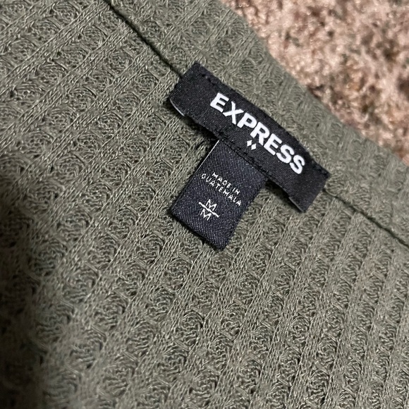 Express - Olive Green - T - Picture 3 of 3